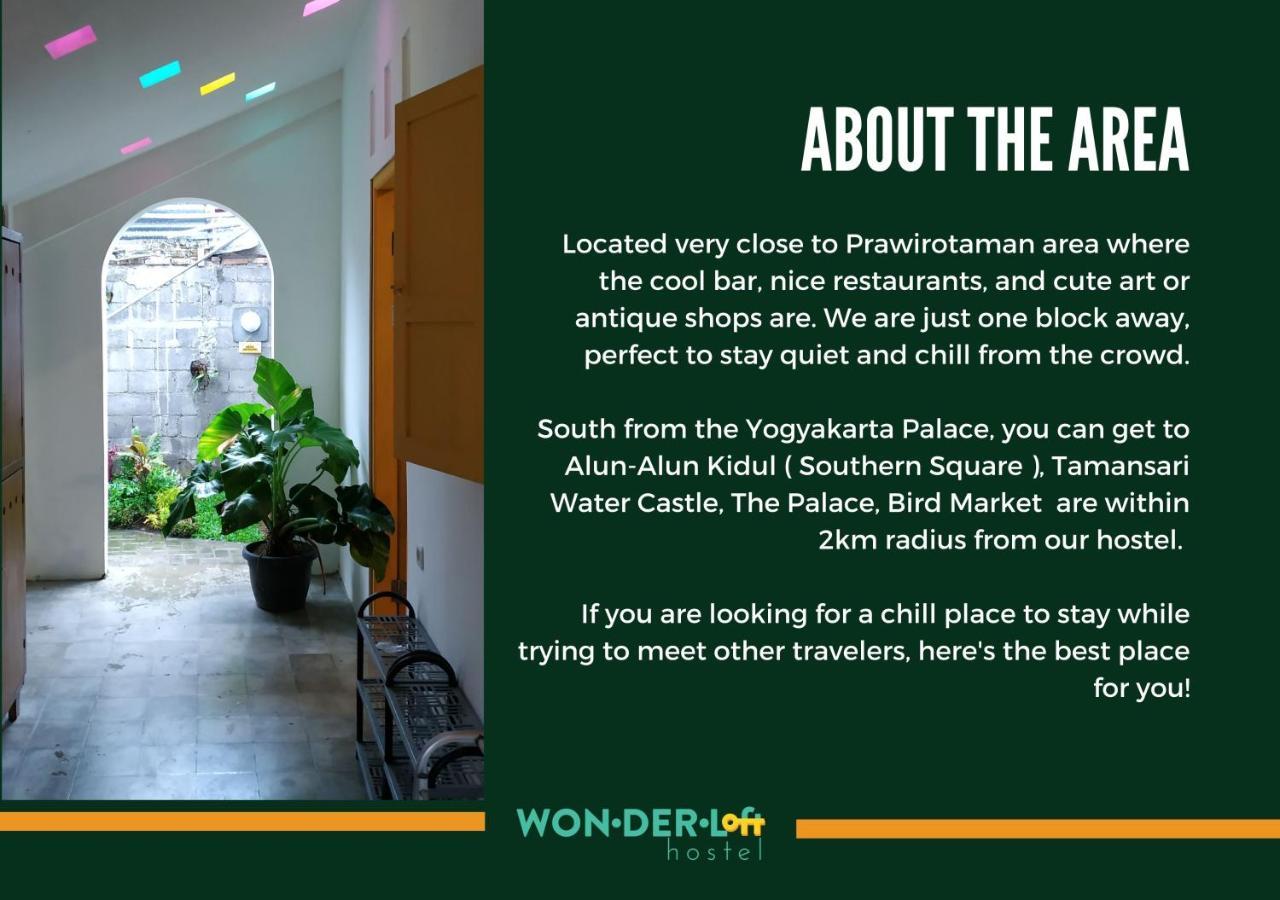 Wonderloft Hostel Jogja Yogyakarta Exterior photo